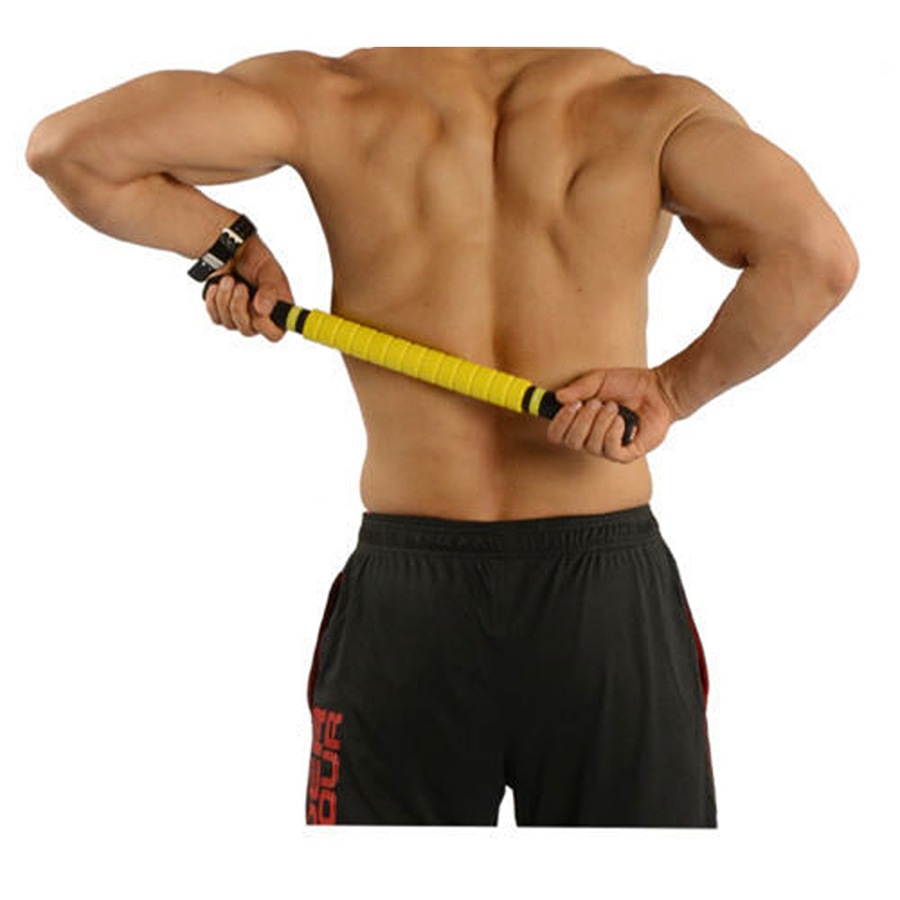 Travel Bearing Massage Roller Yoga Stick Bar Muscle Trigger Point Massager Stick
