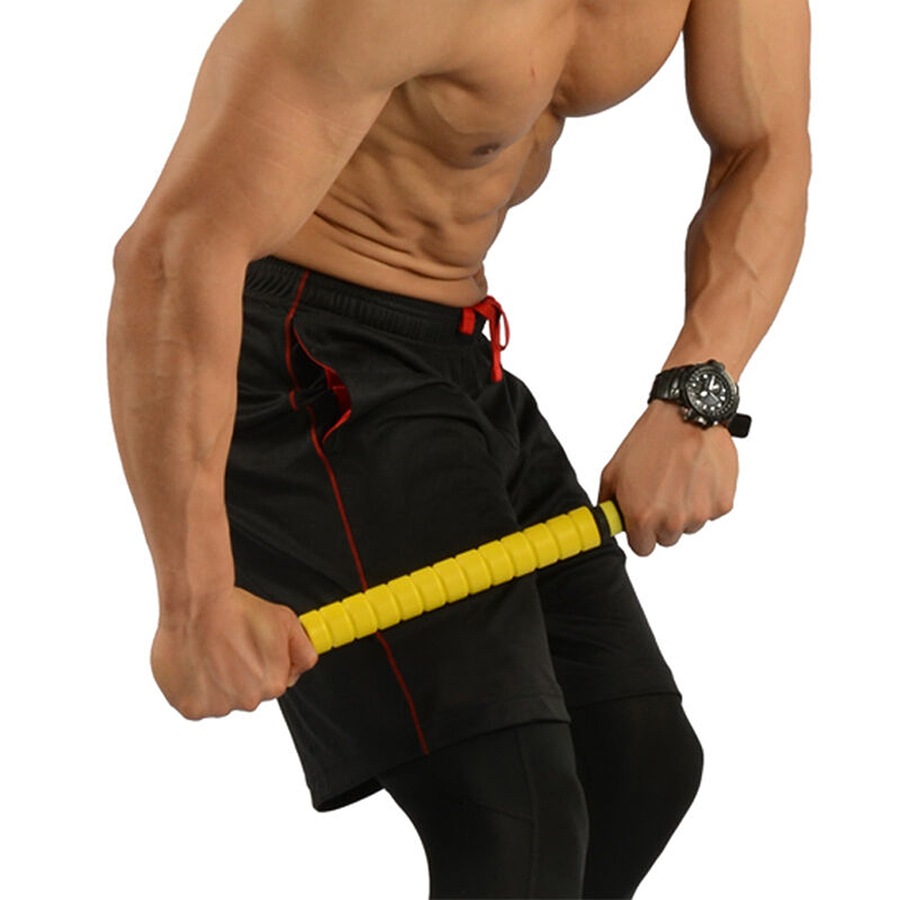 Travel Bearing Massage Roller Yoga Stick Bar Muscle Trigger Point Massager Stick