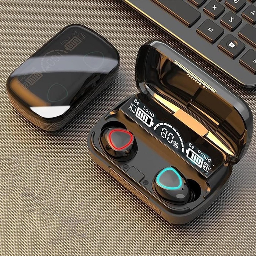 TWS Bluetooth 5.3 Wireless Earbuds Waterproof LED Display Earphones