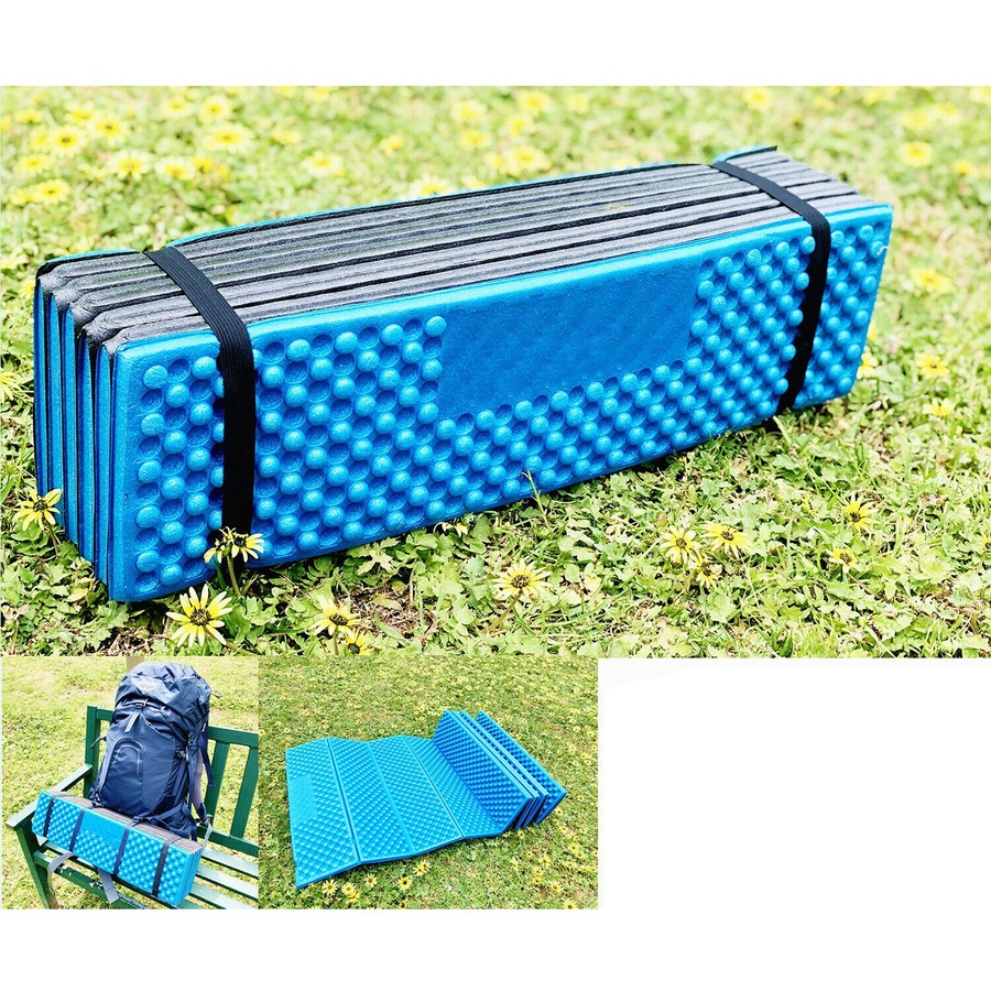 Ultralight Foam Camping Mat Folding Beach Tent Sleeping Pad Waterproof Mattress