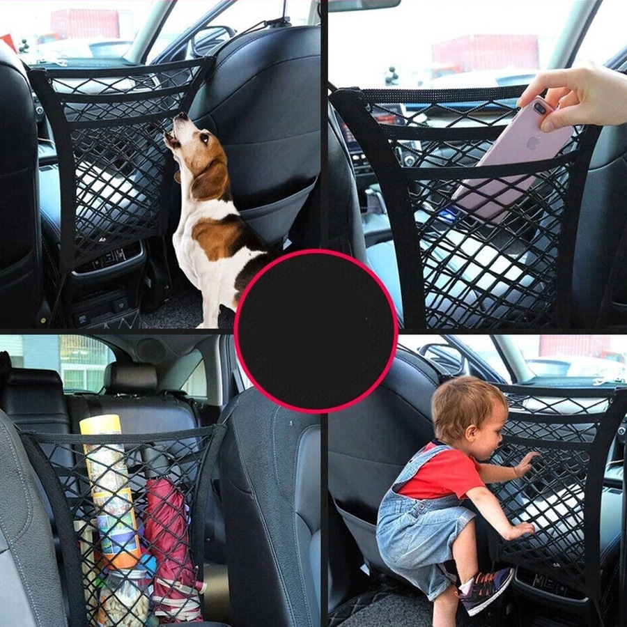 Universal Car Truck Seat Mesh Tidy Storage Net Bag Organizer Holder