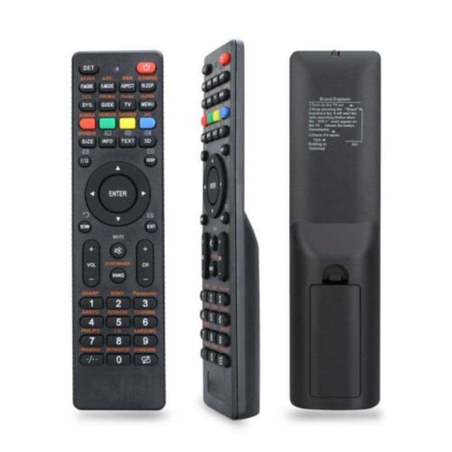 Universal TV Remote Control LCD LED - For Sony Samsung Panasonic LG TCL Soniq