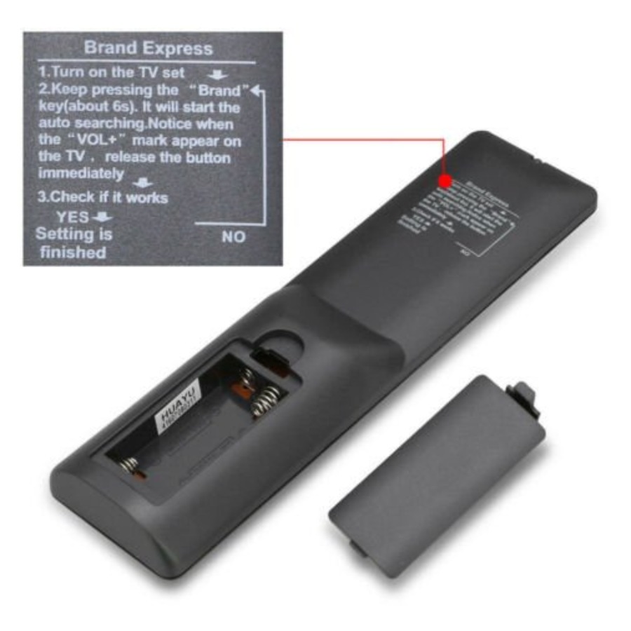 Universal TV Remote Control LCD LED - For Sony Samsung Panasonic LG TCL Soniq