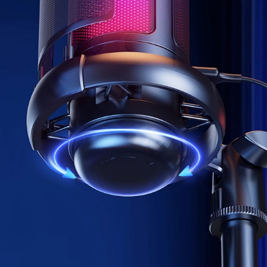 USB Microphone PC Microphone USB Condenser Recording Gaming Stand Desktop