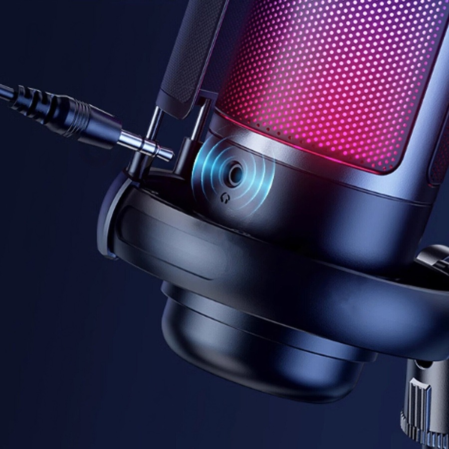 USB Microphone PC Microphone USB Condenser Recording Gaming Stand Desktop