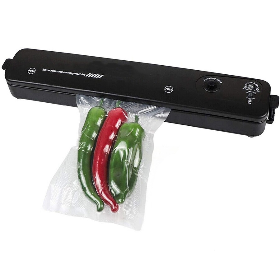 Vacuum Food Sealer Machine Storage Fresh Packaging Kitchen Heat Saver Seal Bag - 10pcs Food Bags