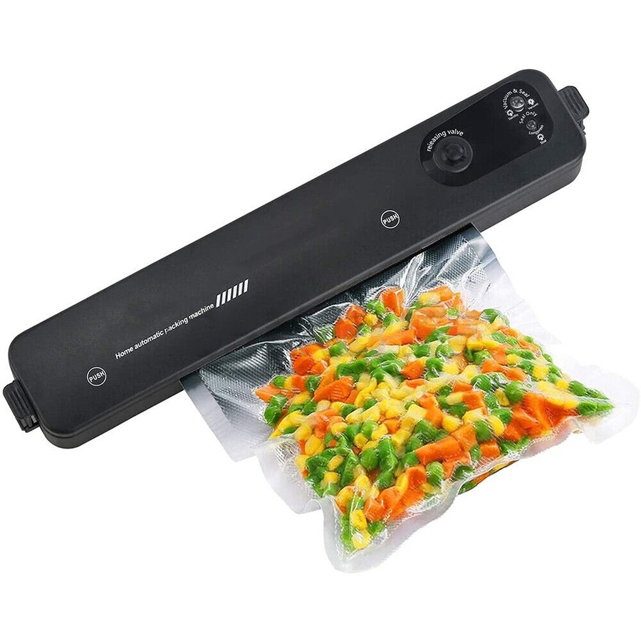 Vacuum Food Sealer Machine Storage Fresh Packaging Kitchen Heat Saver Seal Bag - 10pcs Food Bags
