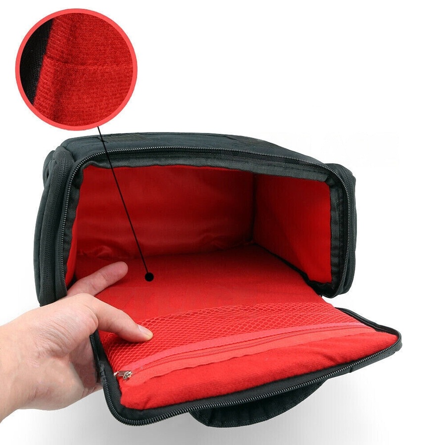 Waterproof DSLR Camera Bag Shoulder Lens Carry Case - For Canon Nikon EOS SLR Sony
