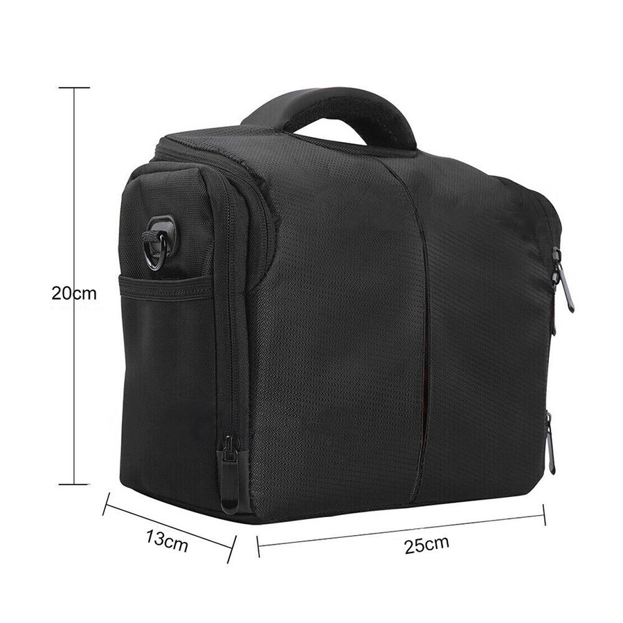 Waterproof DSLR Camera Bag Shoulder Lens Carry Case - For Canon Nikon EOS SLR Sony