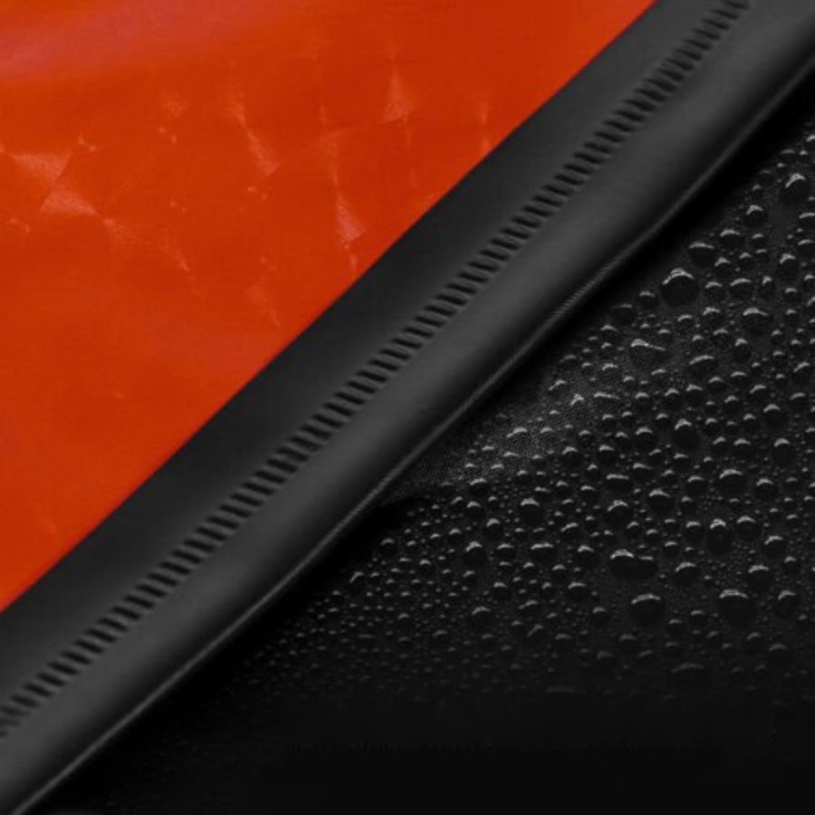 Waterproof PVC Plastic Apron Heavy Duty PU Black Orange Protective Industrial