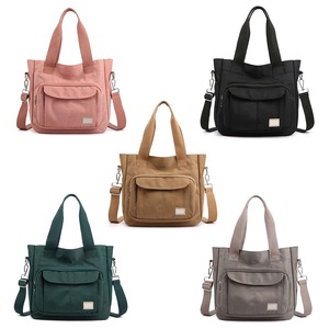 Women Large Waterproof Zipper Nylon Bag Handbags Shoulder Messenger Bag Travel