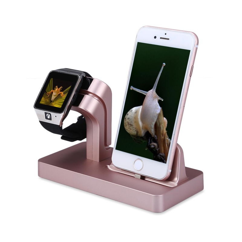 Buy 2 in 1 Charging Docks Wireless Charger Stand Station for iPhone, Apple Watch, AirPods MyDeal