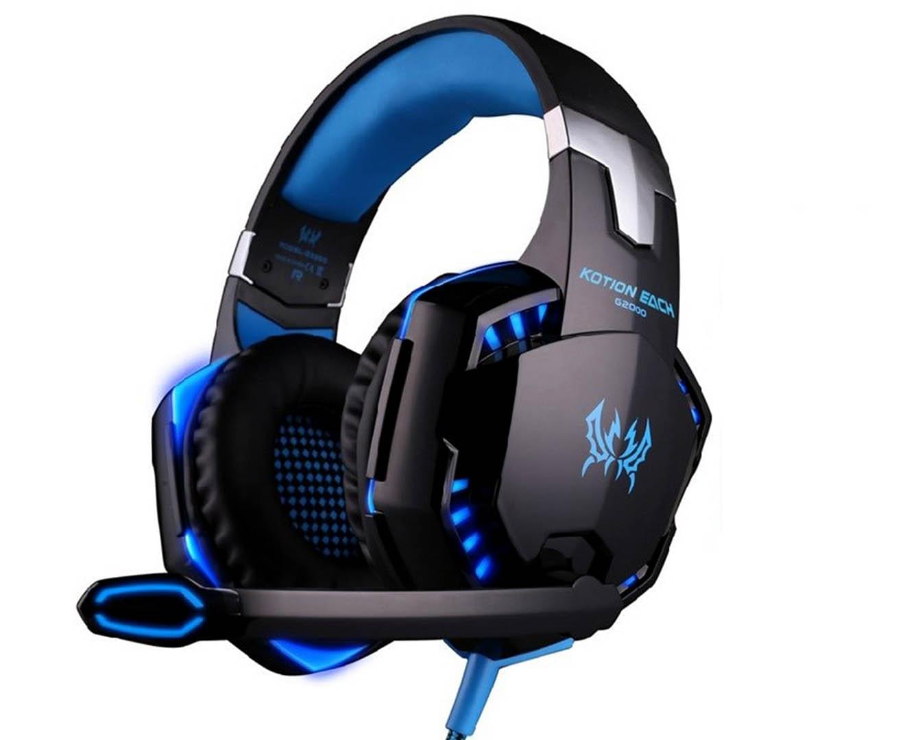 Buy Gaming Headset Surround Sound Over Ear Headphones with Mic