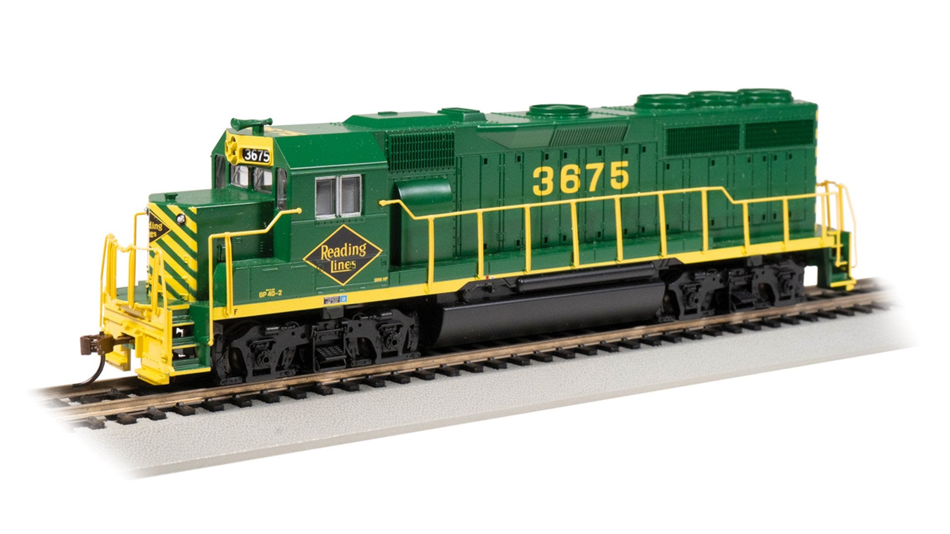 Bachmann Spur N Diesellok GP40 Santa Fe – Mit Funktionierenden Scheinwerfern