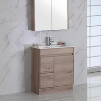Aulic York Slimline Freestanding Vanity in Multiple Sizes (600-900mm)