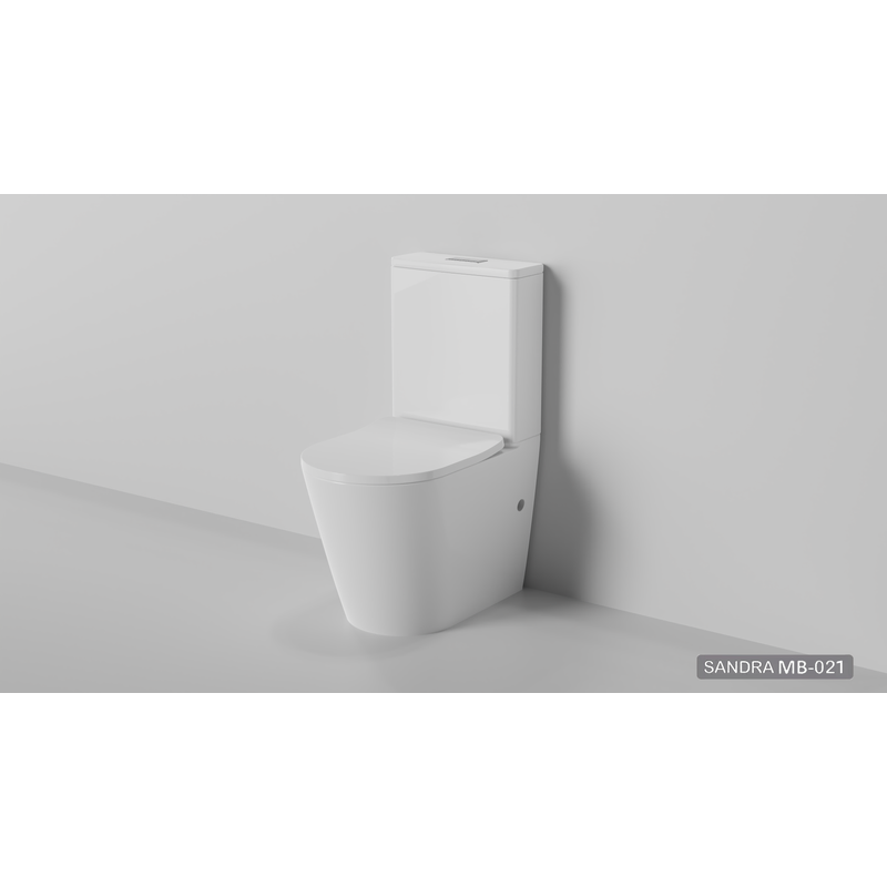 Buy Zumi - Sandra Short Projection Rimless toilet Online Melbourne