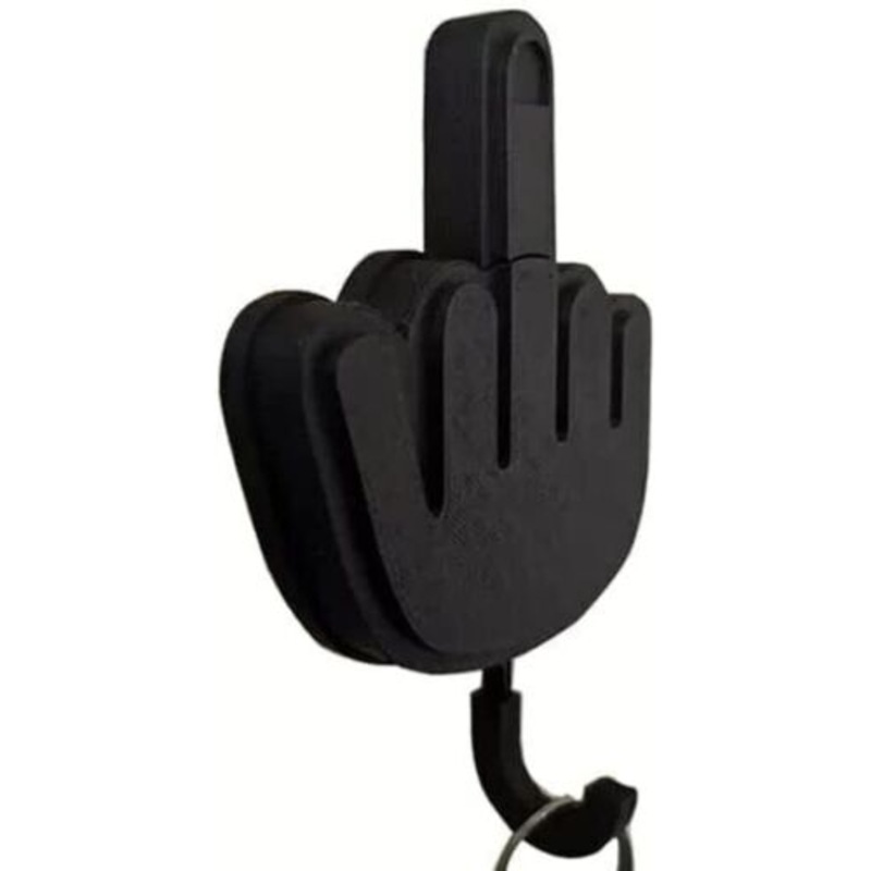 Buy Middle Finger Key Hanger Personalized Key Holder for Wall Hand