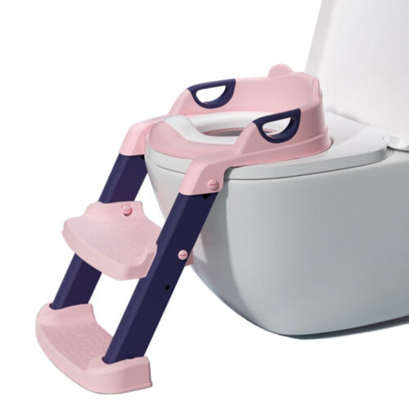 Buy Potty Training Toilet With Soft Seat and Step Stool Ladder For Kids