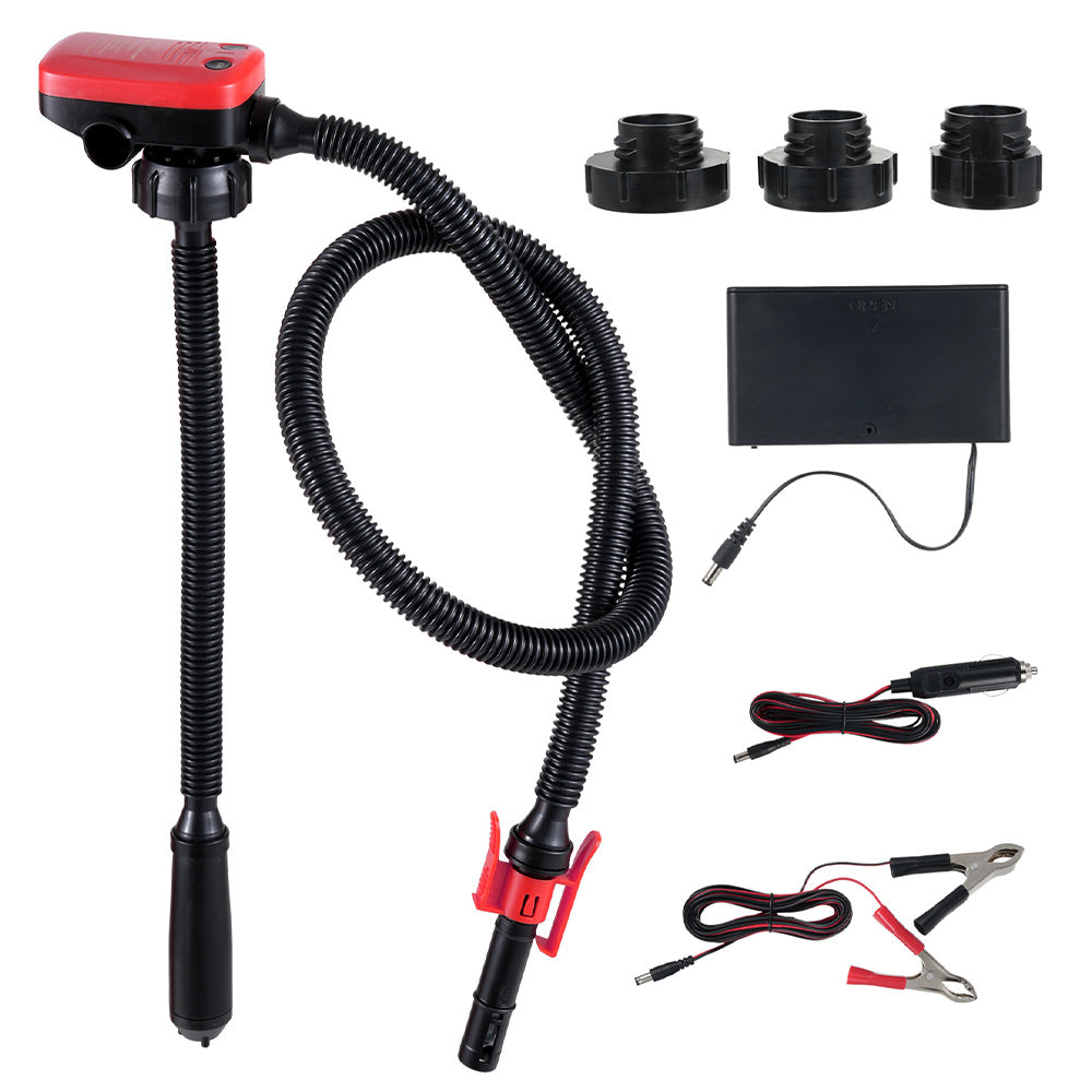 12V Portable Electric Oil Pump Handheld Diesel 14.4LPM/3.2GPM Fuel Water