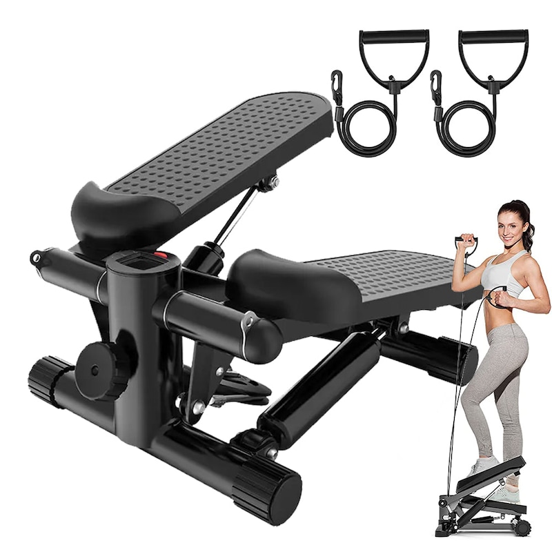 Buy Aerobic Stepper Health and Fitness, Mini Stepper Exercise Bike with ...