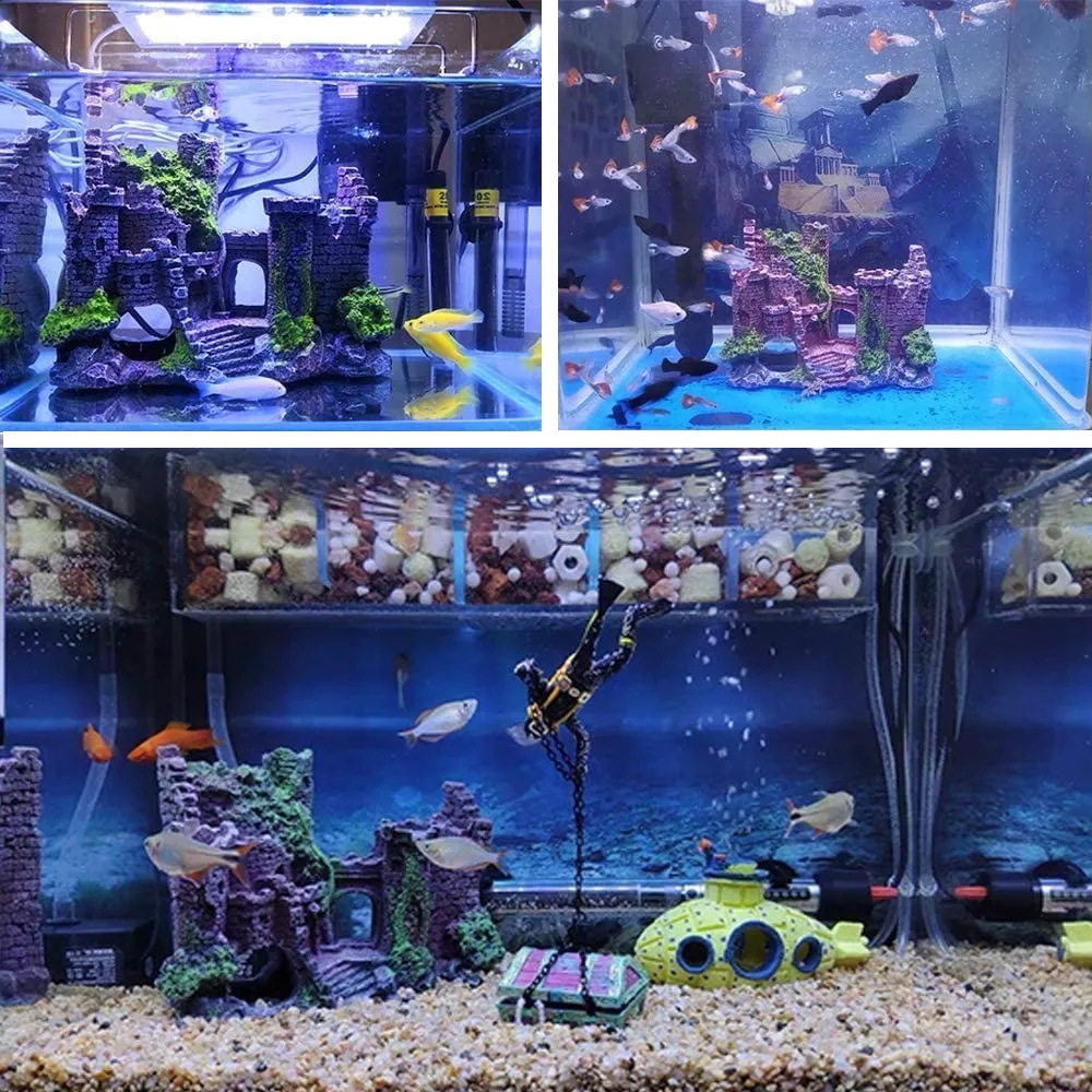 Aquarium decoration TOWER cheapest 9