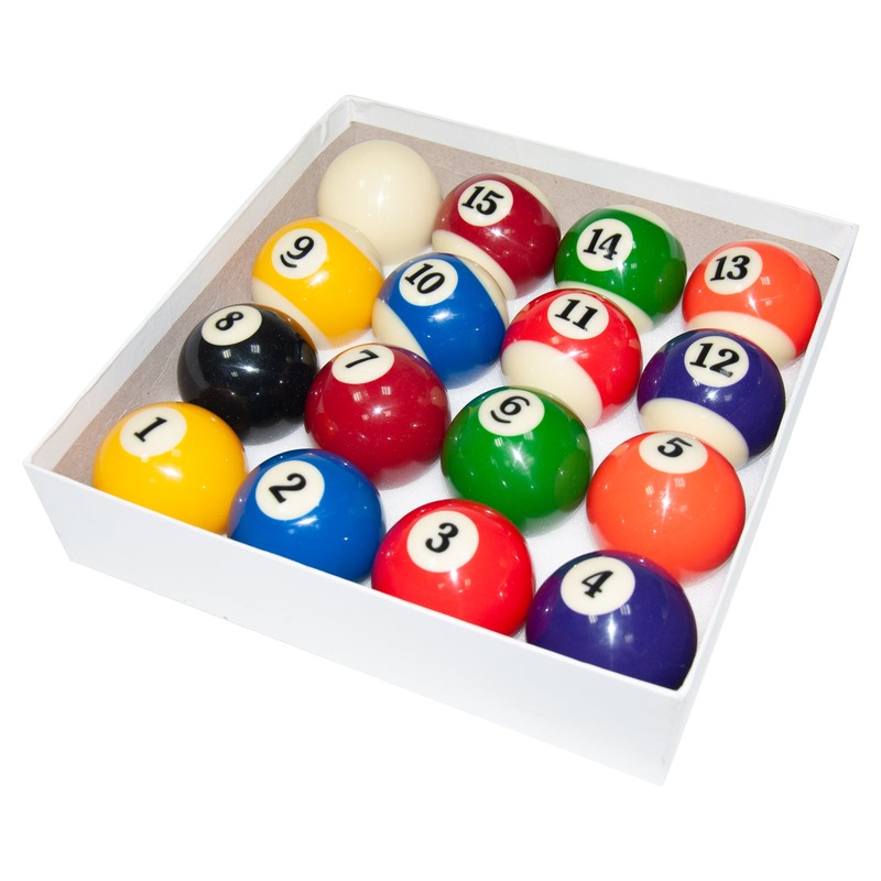 Buy Billiard Balls Set Size 21/4'' 16 Pool Balls Box Set, Professional
