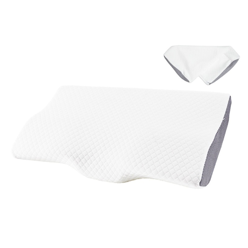 Buy Cervical Memory Foam Pillow High Low Side Washable Ergonomic Pillow
