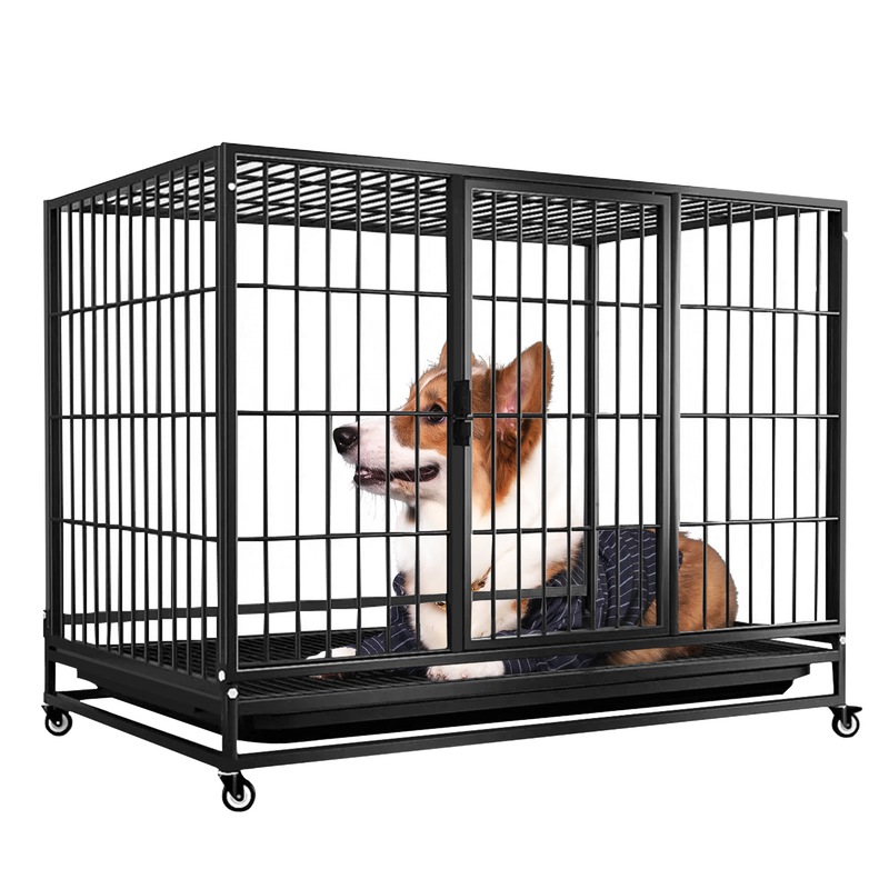 Buy HeavyDuty MelPet Metal Stackable Large Dog Pet Cage Kennel with