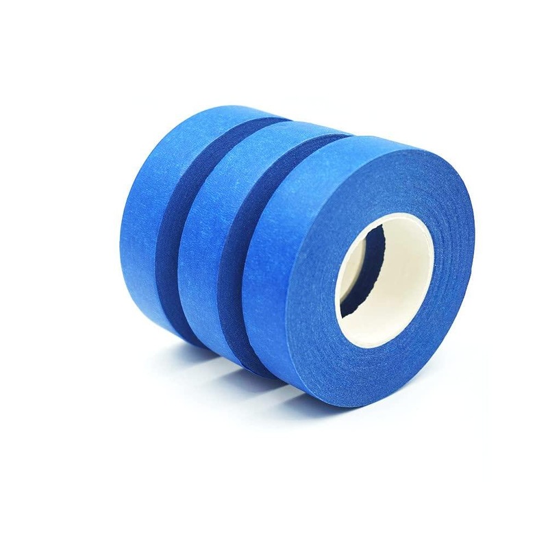 Buy 3 Pack Blue Painters Tape,35mm x 3M Each,Premium Crepe Paper Masking Tape Protects Surfaces