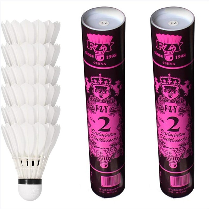 Buy Badminton Birdies Shuttlecocks HighSpeed Goose Feather Badminton