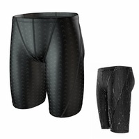 Boys' Swim Jammers - Youth Competitive Swim Racing Team Swimming Shorts Swimsuit Trunks Bathing Suit Chlorine Resistant Quick Dry Waterproof UPF 50+