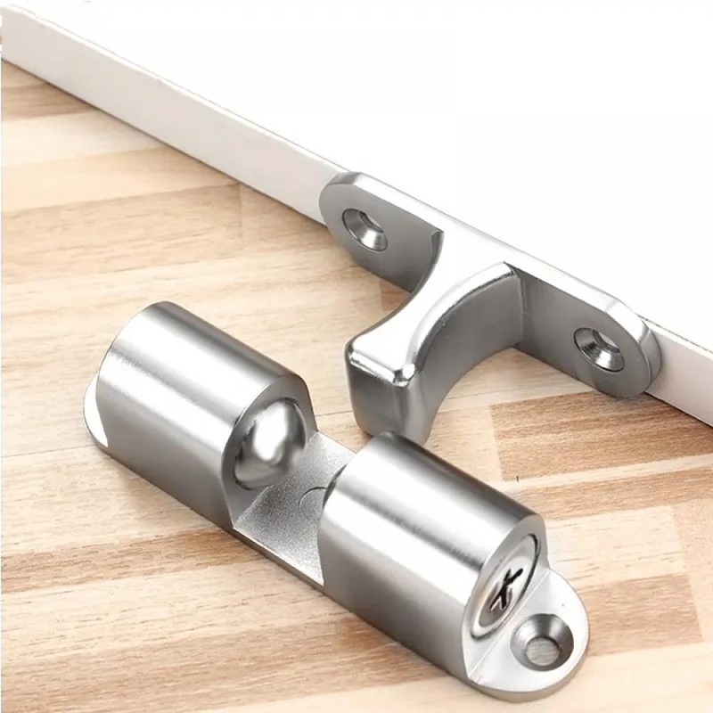 Buy Door Stops, Door Stopper,Floor Mount Door Stops Wall, Invisible Metal