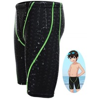 Swimming Jammers for Boys, Chlorine Resistant Tight Athletic Swimsuit for Pool Training, Male Swim Shorts,Quick Dry Swim Trunks
