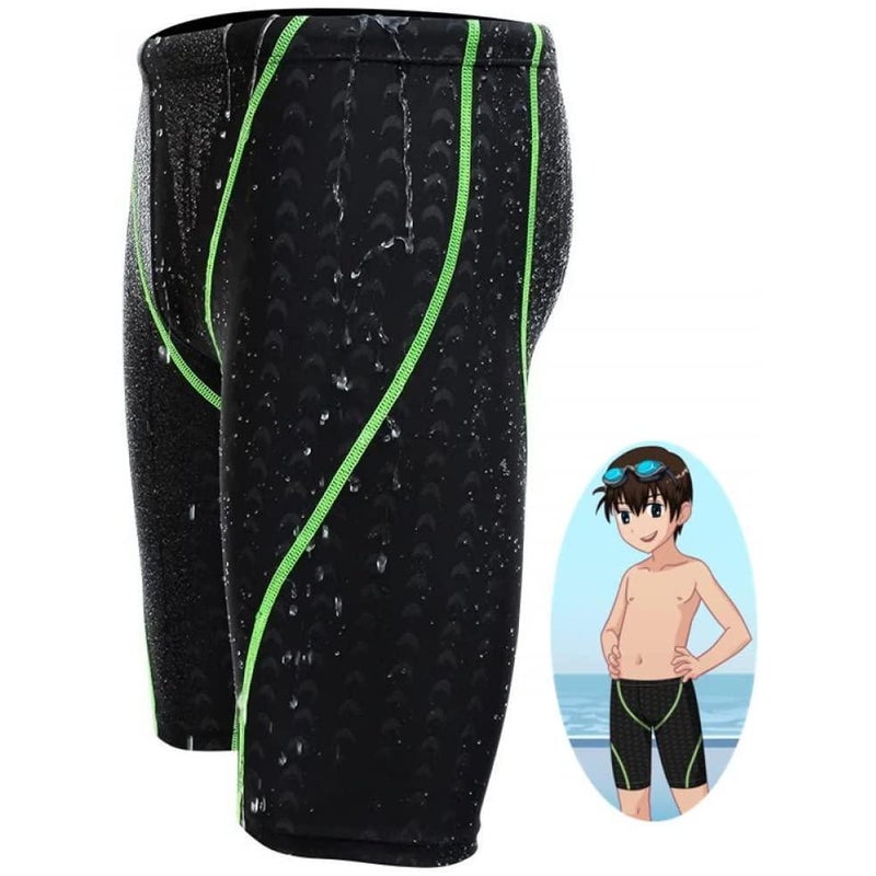 Buy Swimming Jammers for Boys, Chlorine Resistant Tight Athletic Swimsuit  for Pool Training, Male Swim Shorts,Quick Dry Swim Trunks - MyDeal