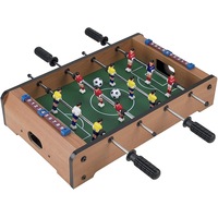 Tabletop Foosball Table- Portable Mini Table Football / Soccer Game Set with Two Balls and Score Keeper for All Ages