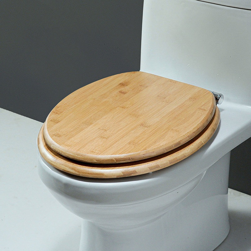 Buy Timber Toilet Seat Solid Brewer Heritage Wood Bathroom MyDeal