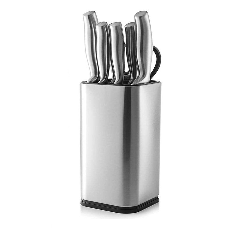 Buy Universal Knife Block MultiFunction Stainless Steel Knife Holder