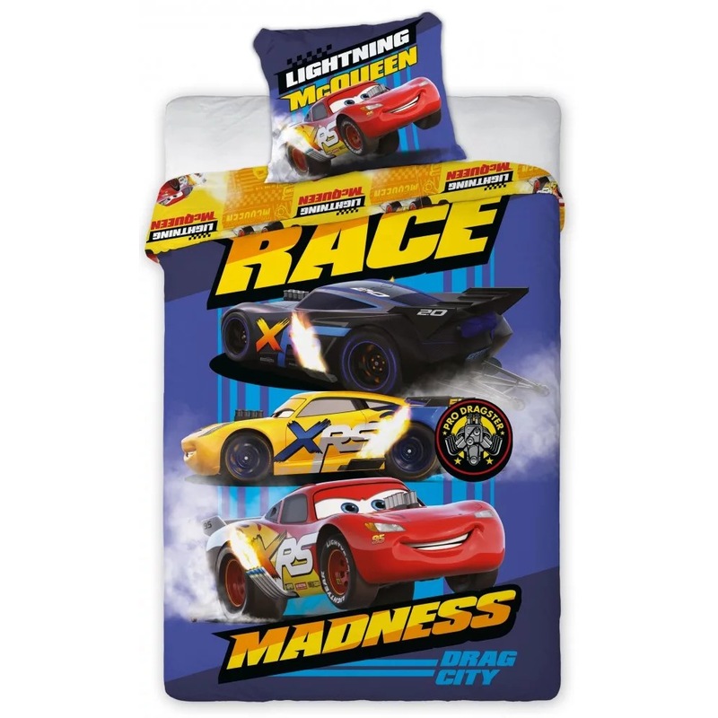 Buy Disney Cars Duvet Cover Race Single Bed MyDeal