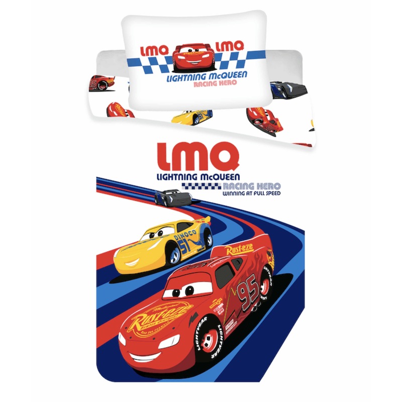 Buy Disney Cars Lightning McQueen Baby Toddler Duvet Cover Bedding Set