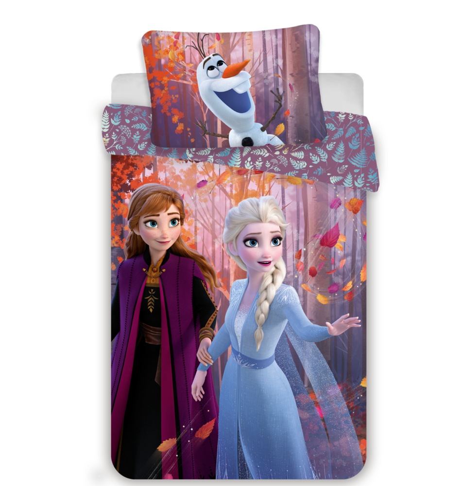 100% Cotton Frozen Elsa Single Bed Quilt Cover Set – Perfect For Little Princesses