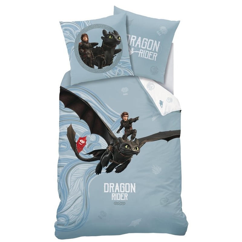 Buy How To Train Your Dragon Quilt Cover Set Single Bed Size MyDeal