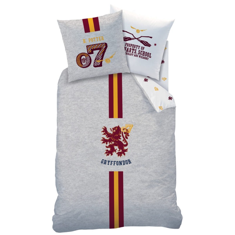 Buy Harry Potter Team Gryffindor Quilt Cover Set Single Bed MyDeal