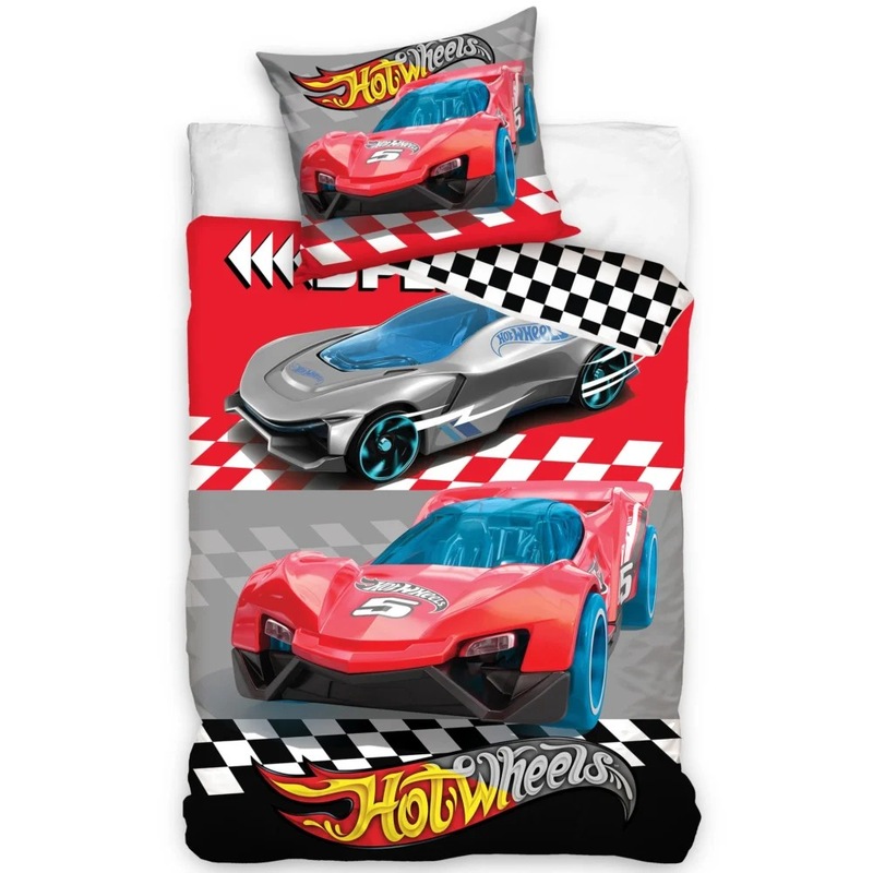 Buy Hot Wheels Single Bed Quilt Cover Set MyDeal