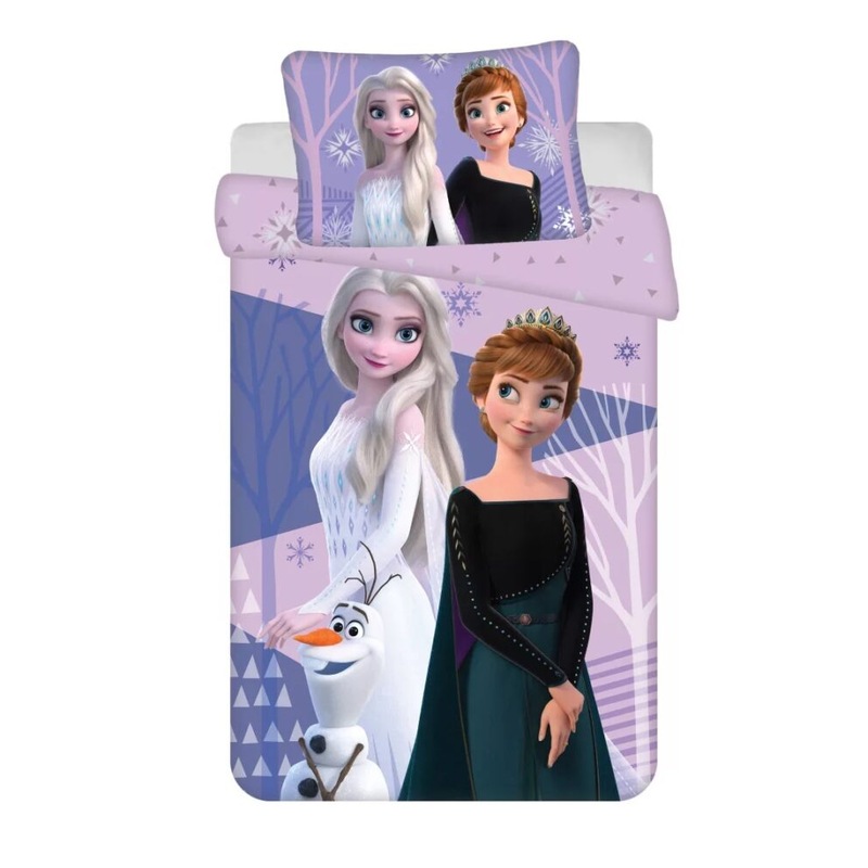 Buy Kids Disney Frozen II Purple Quilt Cover Set for Baby or Toddler