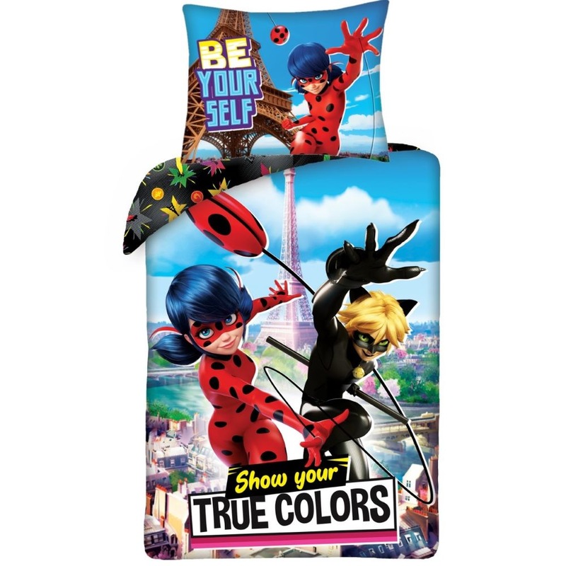 Buy Miraculous Ladybug Show Your True Colours Quilt Cover Set Single