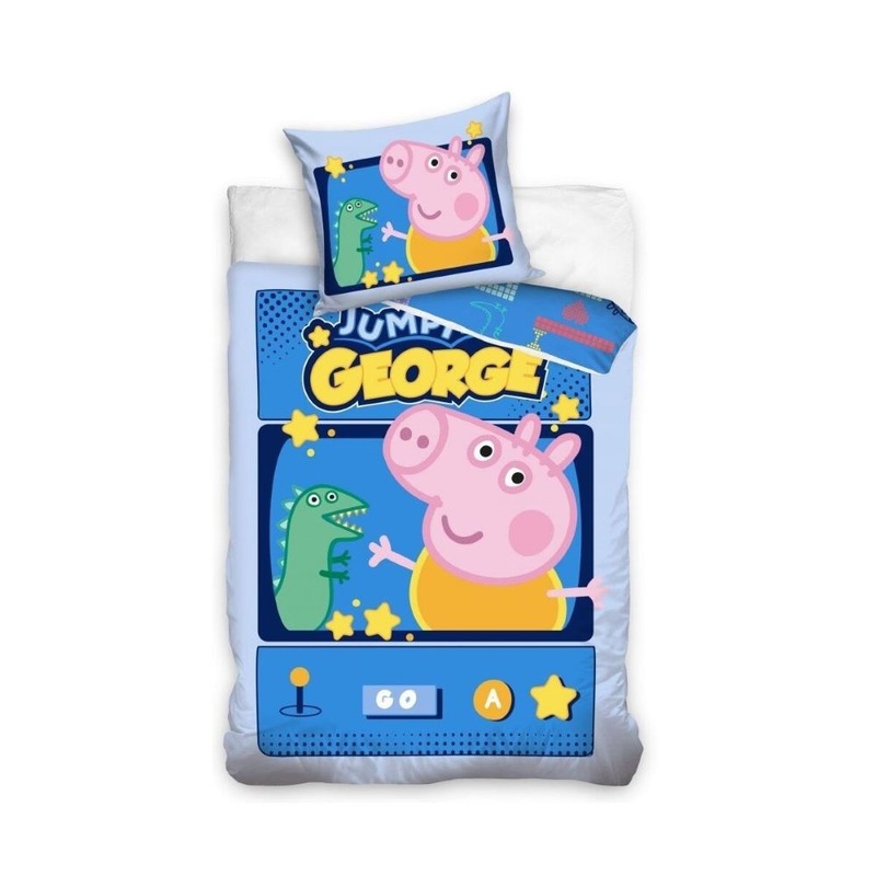 Buy Peppa Pig Quilt Cover Set Single Bed Size MyDeal