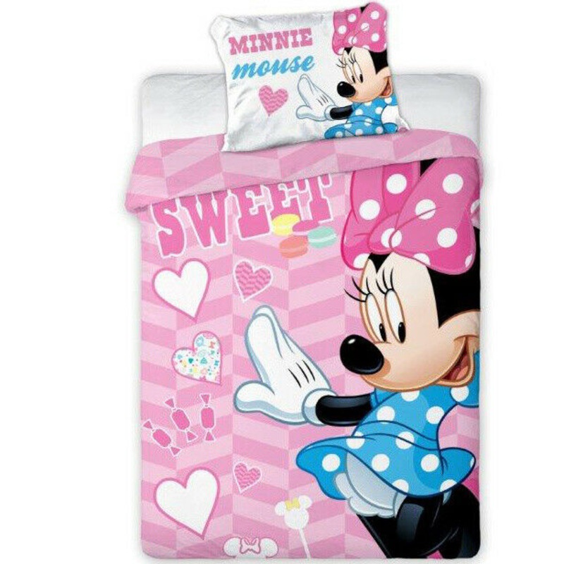 Buy Sweet Disney Minnie Mouse Quilt Cover Set for Baby or Toddler MyDeal