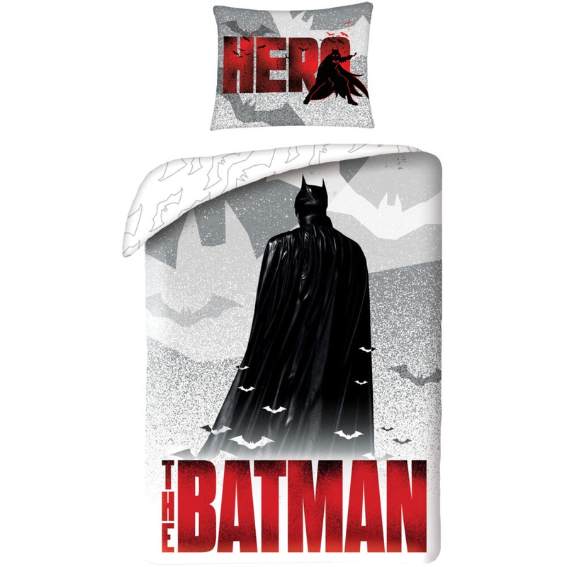 Buy The Batman Hero Single Bed Duvet Cover Set MyDeal