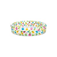 Intex 3 Ring Pineapple Splash Pool 59431 132cm