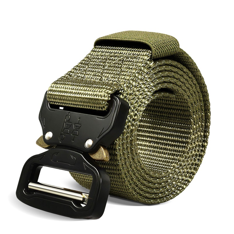 Buy Durable Nylon Tactical Belt Cobra Buckle for Outdoor Military